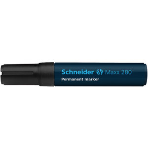 Schneider marker Schneider Maxx 280 permanent beitelpunt zwart