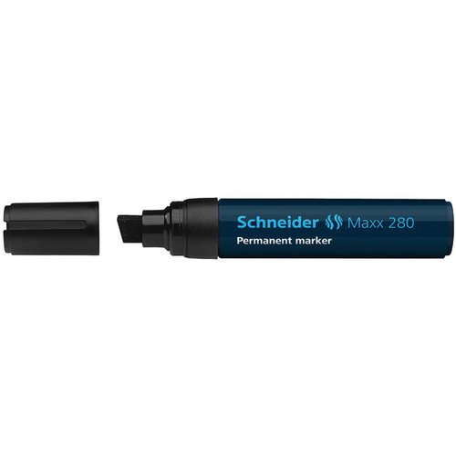 Schneider marker Schneider Maxx 280 permanent beitelpunt zwart