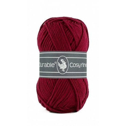 Durable Durable Cosy Fine 50 gram  Bordeaux 222