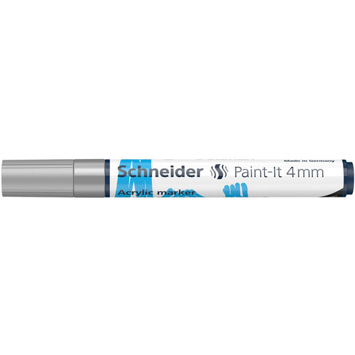 Schneider Acrylverf Stift Schneider Paint-it 310 Zilver