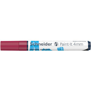 Schneider Acrylverf Stift Schneider Paint-it 310 Bordeaux