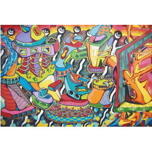 PixelHobby Pixelhobby Patroon 5618 Graffiti Art PixelHobby Pixelhobby Patroon 5618 Graffiti Art