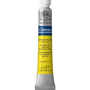 Winsor & Newton W&N Cotman Aquarelverf 8 ml Cadmiun Yellow Pale Hue