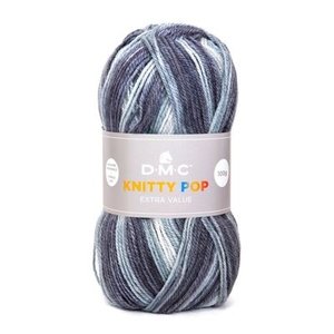 DMC DMC Knitty Pop 50 gram nr 476 Grijs Blauw DMC DMC Knitty Pop 50 gram nr 476 Grijs Blauw