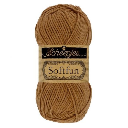 Scheepjeswol Scheepjes Softfun 50 gram - 2633 Tawny