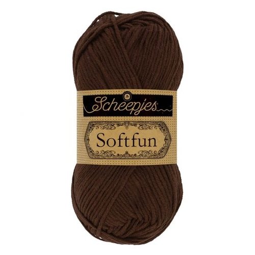 Scheepjeswol Scheepjes Softfun 50 gram - 2623 Chocolate