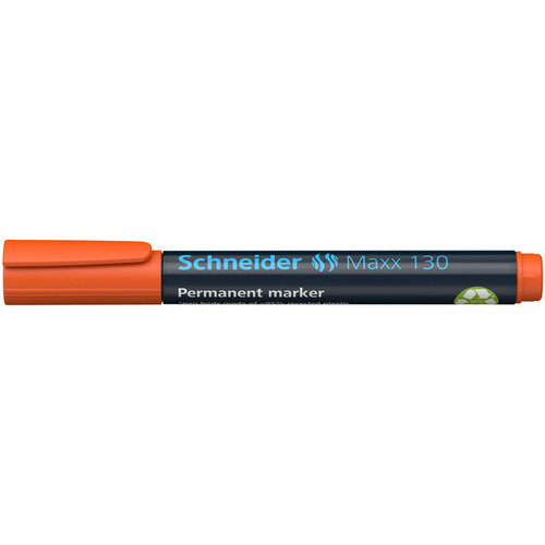 Schneider marker Schneider Maxx 130 permanent ronde punt oranje