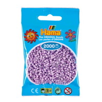 Hama mini strijkkralen 2000 st Paars Pastel nr 96