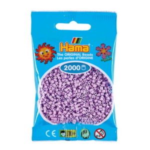 Hama Hama mini strijkkralen 2000 st Paars Pastel nr 96