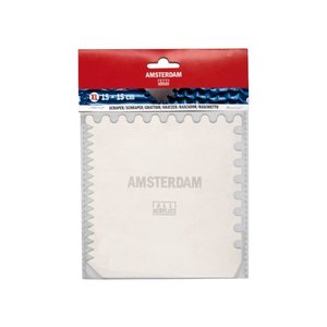 Amsterdam Amsterdam metalen schraper 15x15