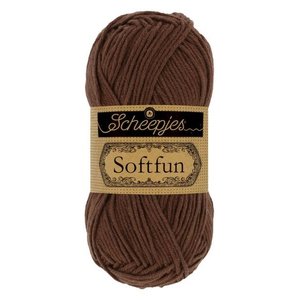 Scheepjeswol Scheepjes Softfun 50 gram - 2491 Pecan Scheepjeswol Scheepjes Softfun 50 gram - 2491 Pecan