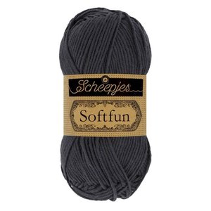 Scheepjeswol Scheepjes Softfun 50 gram - 2601 Graphite