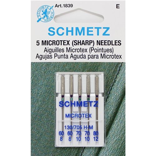 Schmetz Schmetz Machinenaald assorti Microtex H-M N60-80