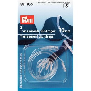 Prym BH-Schouderband 10mm Transparant 2 stuks