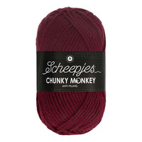 Scheepjes Chunky Monkey 100 gram 1035 Maroon