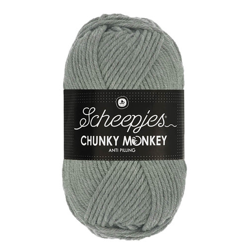 Scheepjeswol Scheepjes Chunky Monkey 100 gram 1099 Mid Grey