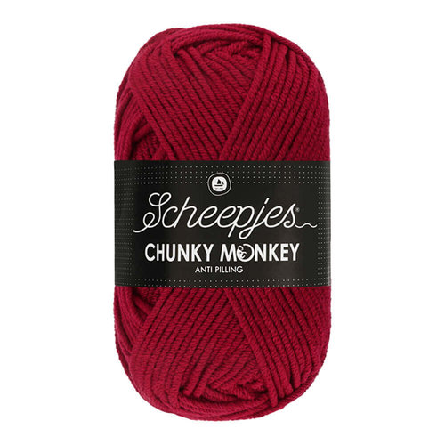 Scheepjeswol Scheepjes Chunky Monkey 100 gram 1123 Garnet