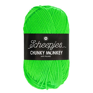 Scheepjeswol Scheepjes Chunky Monkey 100 gram 1259 Neon Green