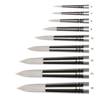 Winsor & Newton Artisan Penseel Rond met Lange Steel