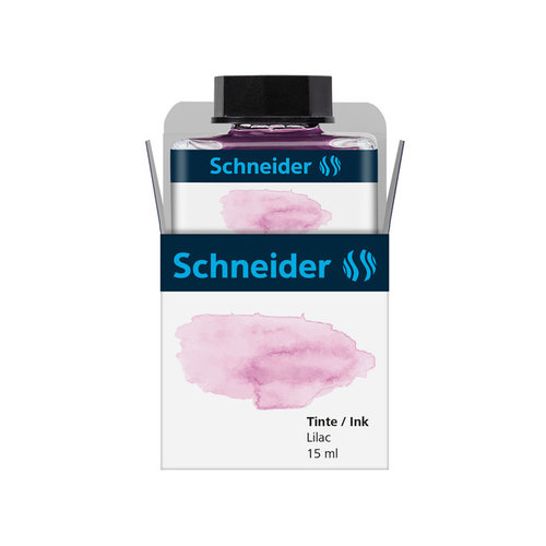 Schneider Inktpotje Schneider 15ml pastel Lila zowel vulpen als rollerball