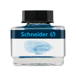 Schneider Inktpotje Schneider 15ml IJsblauw zowel vulpen als rollerball