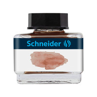 Inktpotje Schneider 15ml Cognac zowel vulpen als rollerball