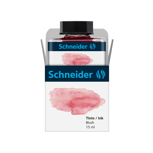 Schneider Inktpotje Schneider 15ml Blush zowel vulpen als rollerball