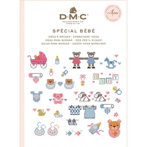 DMC DMC Borduurpatronen Mini Boekje Baby