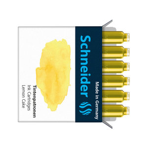 Schneider Inktpatronen Schneider pastel Lemon Cake doos 6 stuks