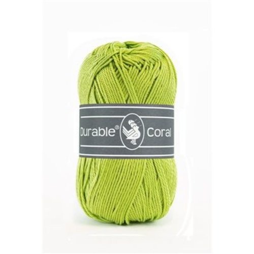 Durable Durable Coral Katoen 50 gram Yellow green 2146