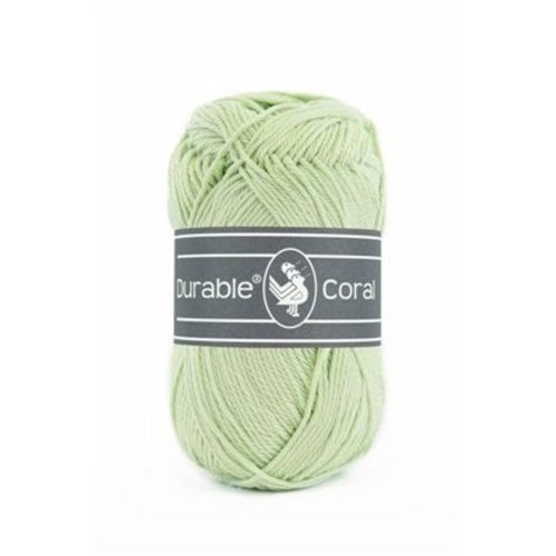 Durable Durable Coral Katoen 50 gram Light Green 2158