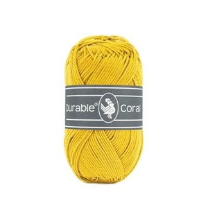 Durable Durable Coral Katoen 50 gram Lemon Curry 2206 Durable Durable Coral Katoen 50 gram Lemon Curry 2206