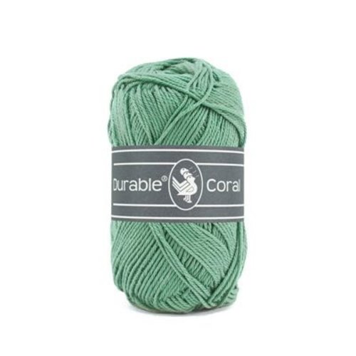 Durable Durable Coral Katoen 50 gram Dark mint 2133