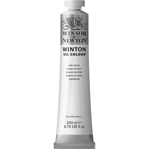 Winsor & Newton Winton olieverf 200 ml Zinkwit 748