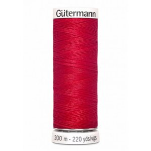 Gutermann Guterman Naaigaren 200 meter nr 156 Rood