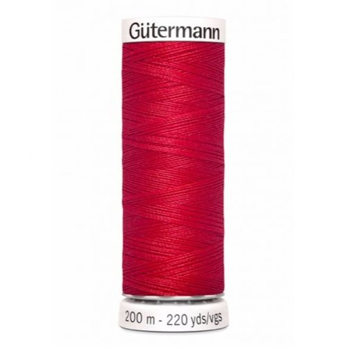 Gutermann Guterman Naaigaren 200 meter nr 156 Rood