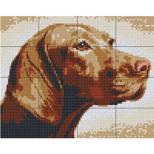 PixelHobby Pixelhobby XL patroon 16 platen Hond