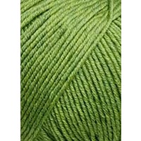 Lang Yarns Merino 120 50 gram Licht Olijf Melange 297