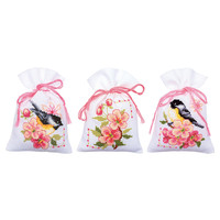 Vervaco Kruidenzakjes Meesje in Bloesems 3 stuks 0182726