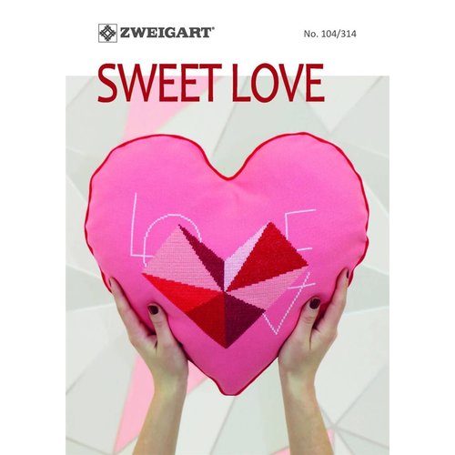 Zweigart Zweigart Borduurpatronen boekje Sweet Love