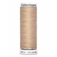 Gutermann Naaigaren 200 meter Beige 186