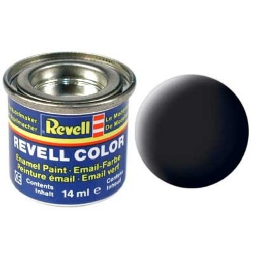 Revell Revell Email Verf 14 ml nr 8 mat zwart