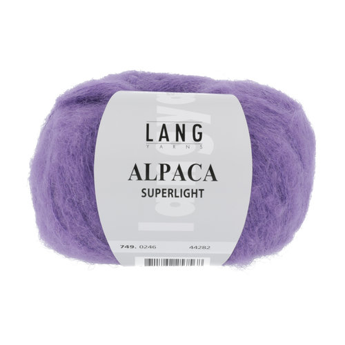 Lang Yarns Lang Yarns Alpaca Superlight Lila 25 gram nr 246