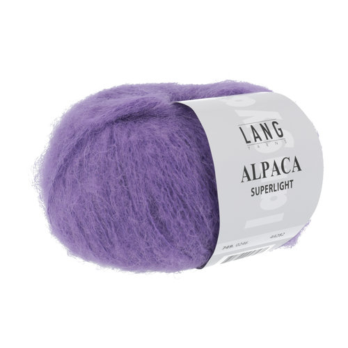 Lang Yarns Lang Yarns Alpaca Superlight Lila 25 gram nr 246