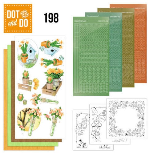 Hobbydots Dot and Do 198 - Jeanine's Art - Welcome Spring