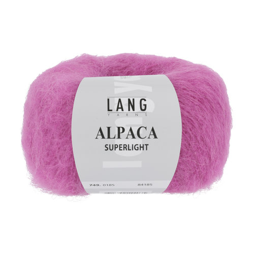 Lang Yarns Lang Yarns Alpaca Superlight Pink 25 gram  nr. 185