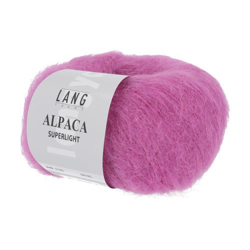 Lang Yarns Lang Yarns Alpaca Superlight Pink 25 gram  nr. 185