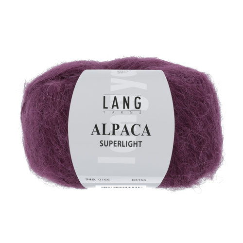 Lang Yarns Lang Yarns Alpaca Superlight Beere 25 gram nr. 166