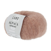 Lang Yarns Alpaca Superlight Lachs 25 gram nr 128