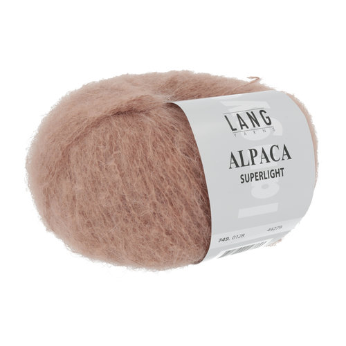 Lang Yarns Lang Yarns Alpaca Superlight Lachs 25 gram nr 128